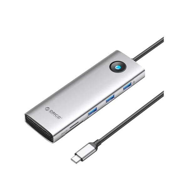هاب ۹ پورت USB-C اوریکو مدل PW۱۱-۹P
